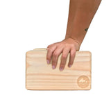 Pack 2 Bloques de Yoga Madera