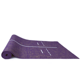 Mat de Yoga Yute orgánico Morado