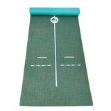 Mat de Yoga Yute orgánico Turquesa